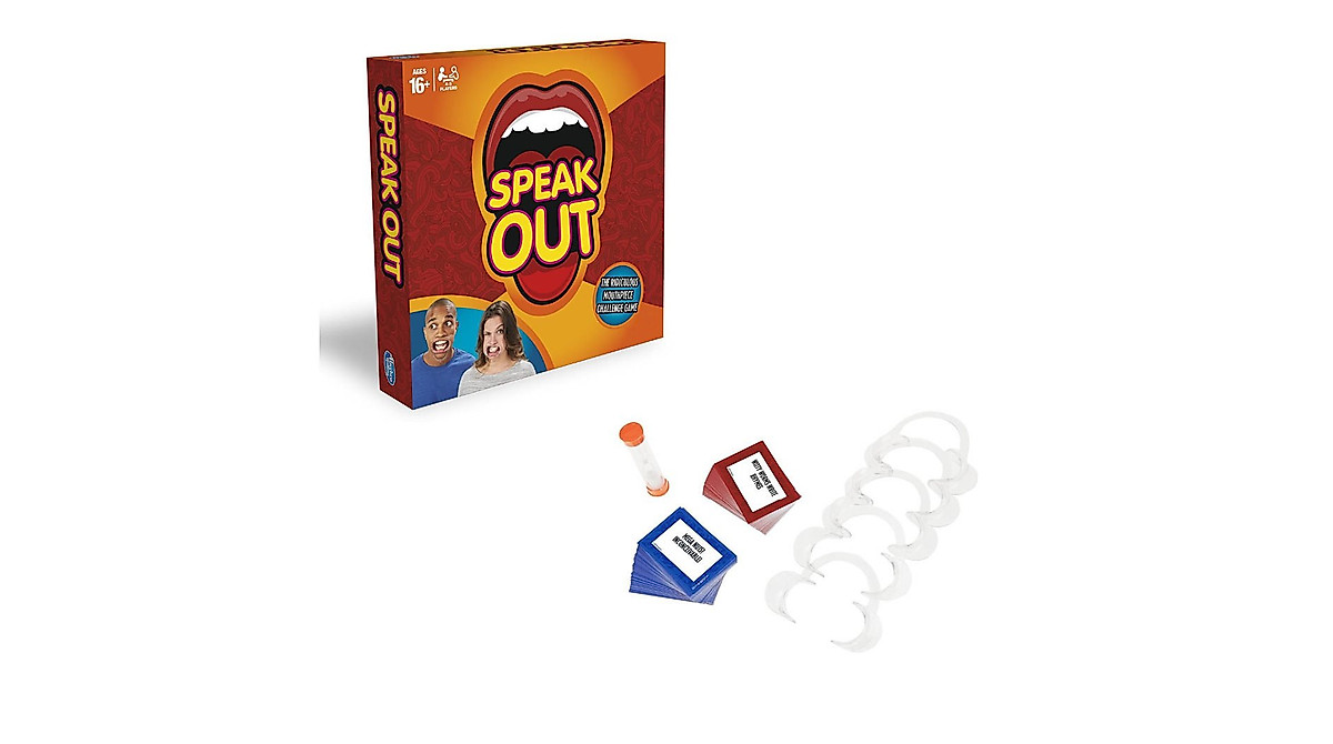 Speak Out Game by Hasbro - Hilarious Family Fun