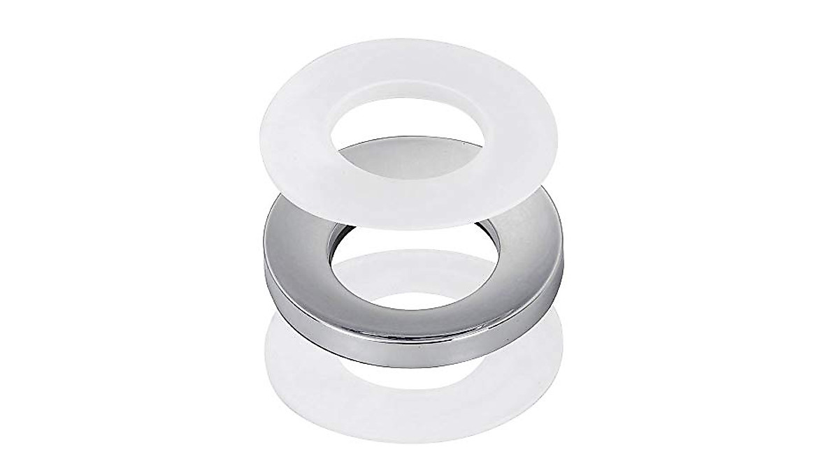 Yescom Sink Mounting Ring - Chrome, 2 Pack for Vessel Sinks