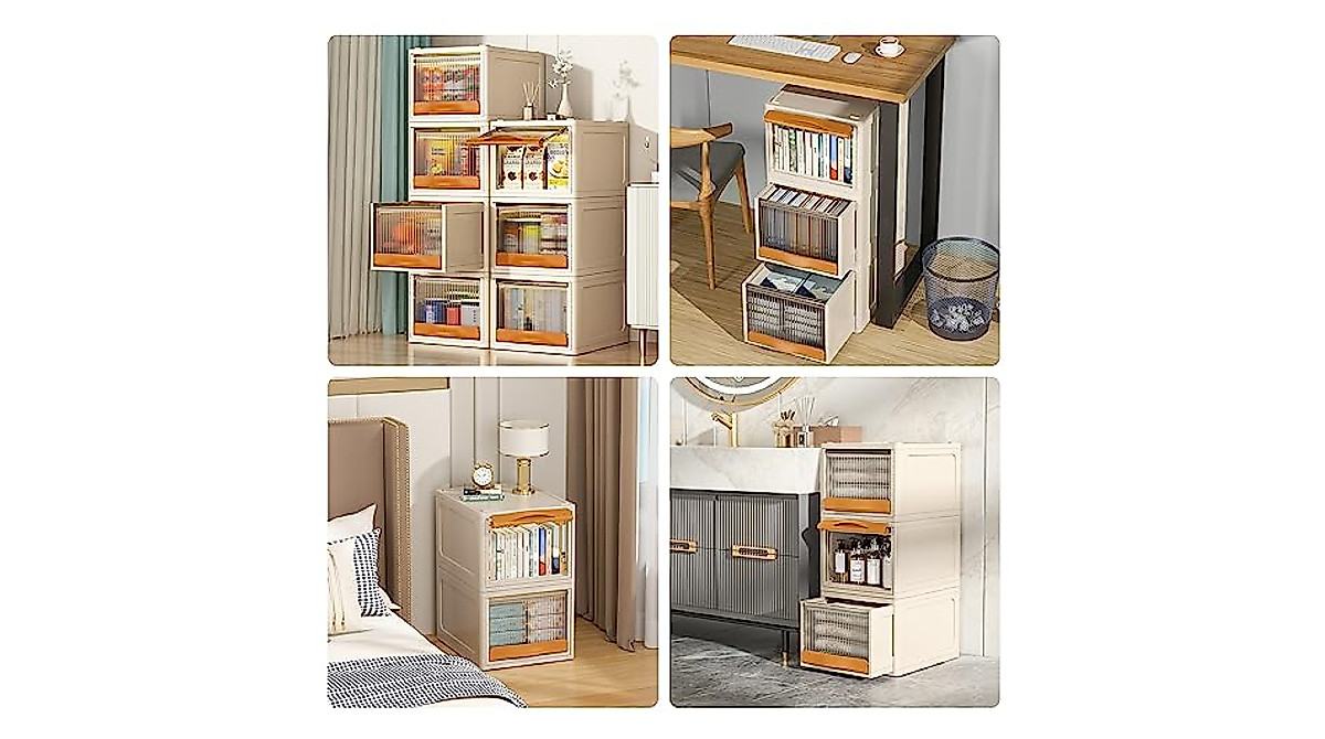 Stackable Plastic Storage Drawers - Organize Your Space