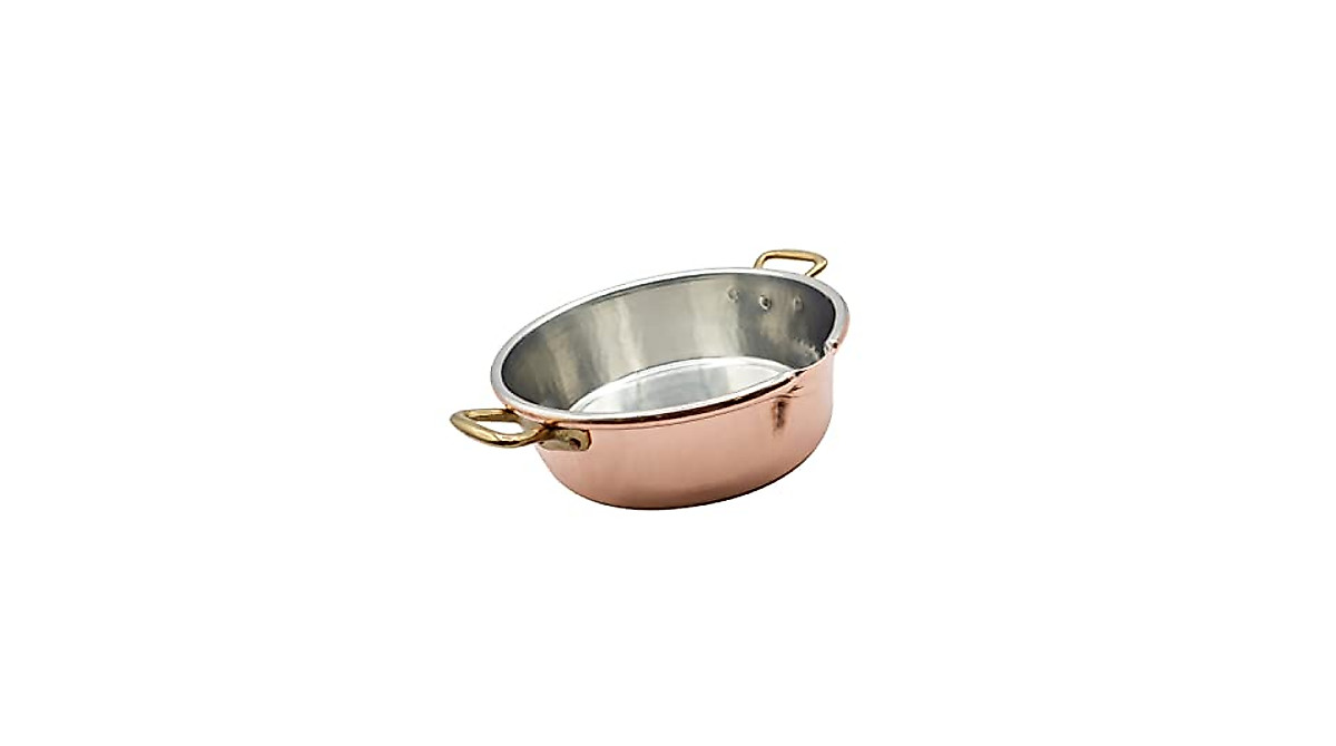 CREARTISTIC Copper Risotto Pot - 100% Made in Italy