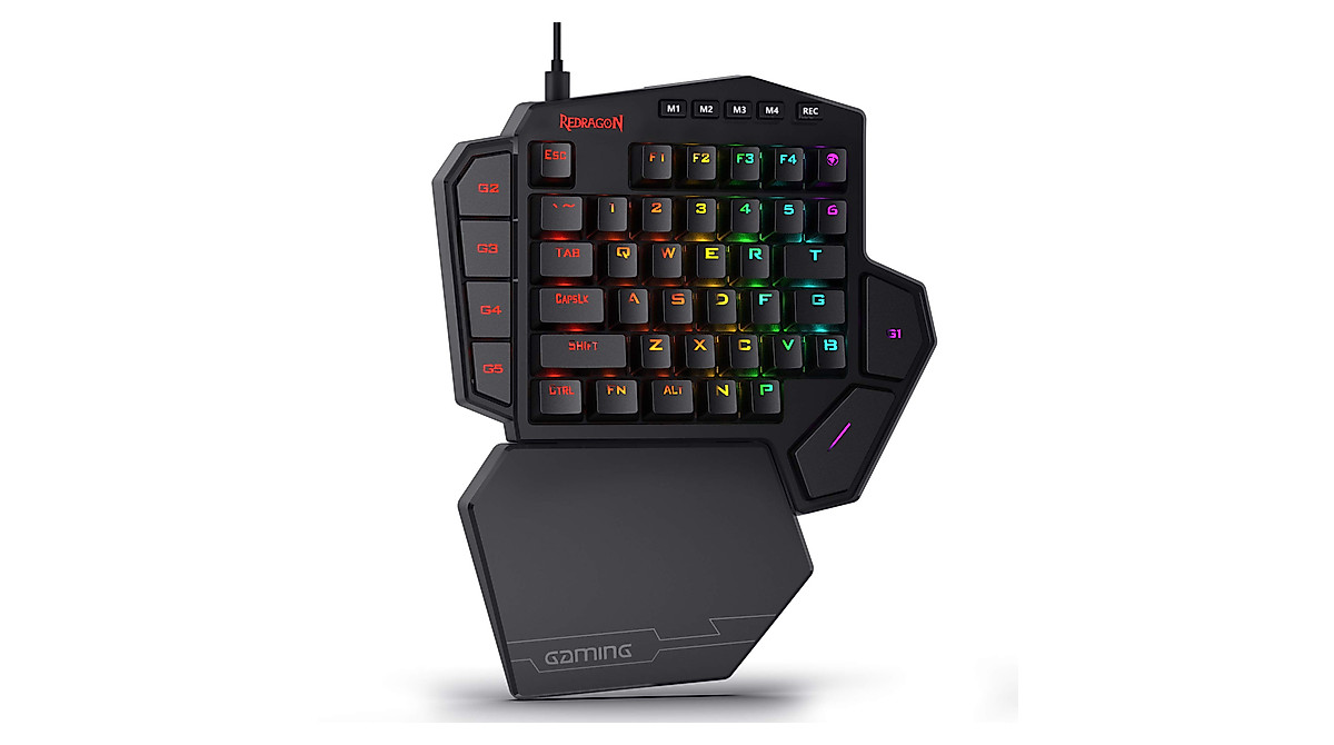 Redragon K585 DITI: One-Handed RGB Gaming Keyboard