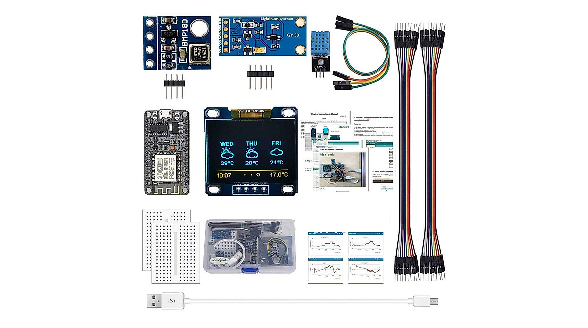 Mustpoint ESP8266 Weather Station Kit for Arduino IDE