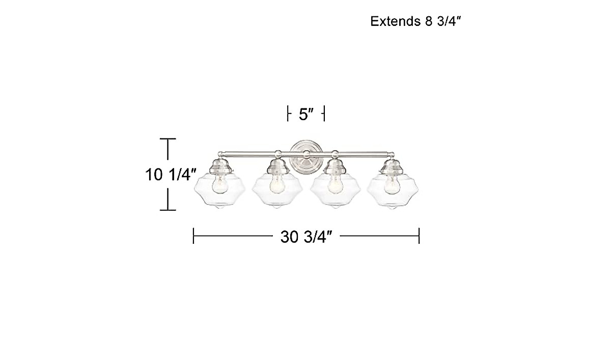 Possini Euro Astrid Modern Wall Light - Brushed Nickel 4-Light Fixture