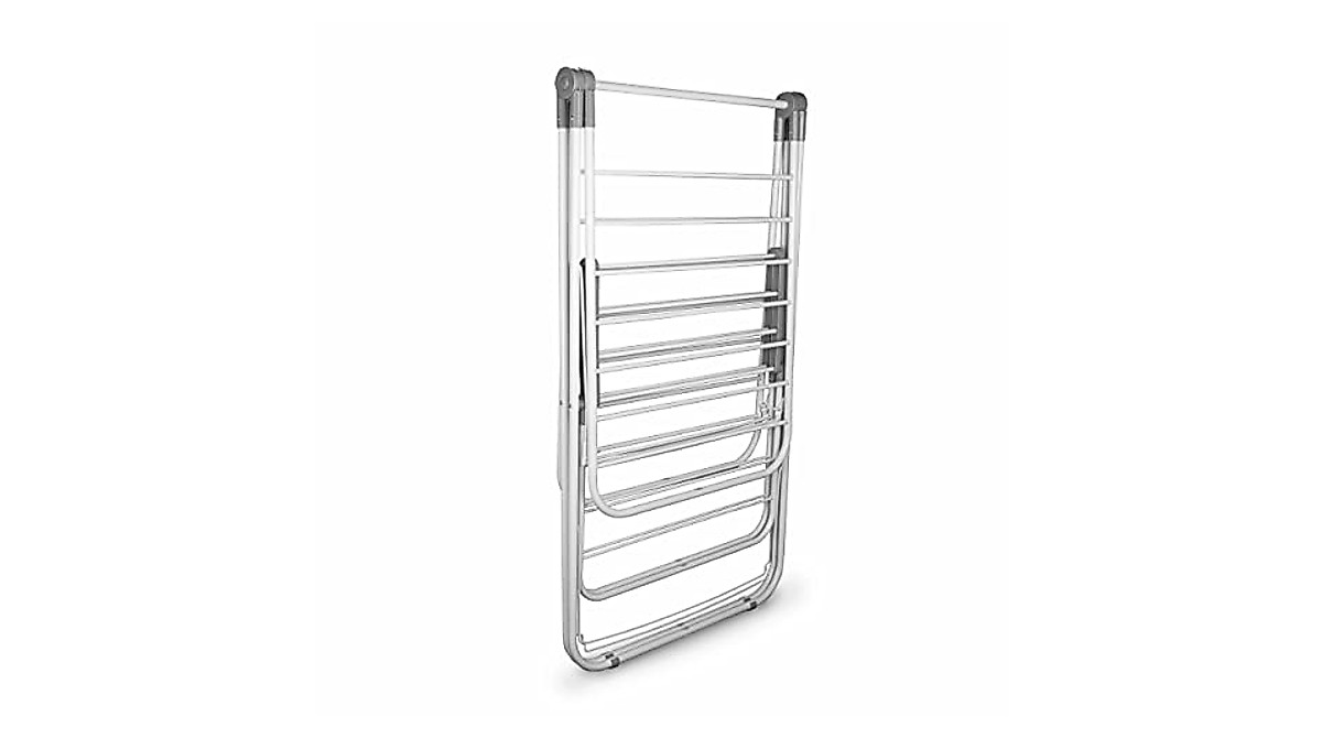 Brookstone 2-Tier Foldable Clothes Drying Rack – Space-Saving & Durable