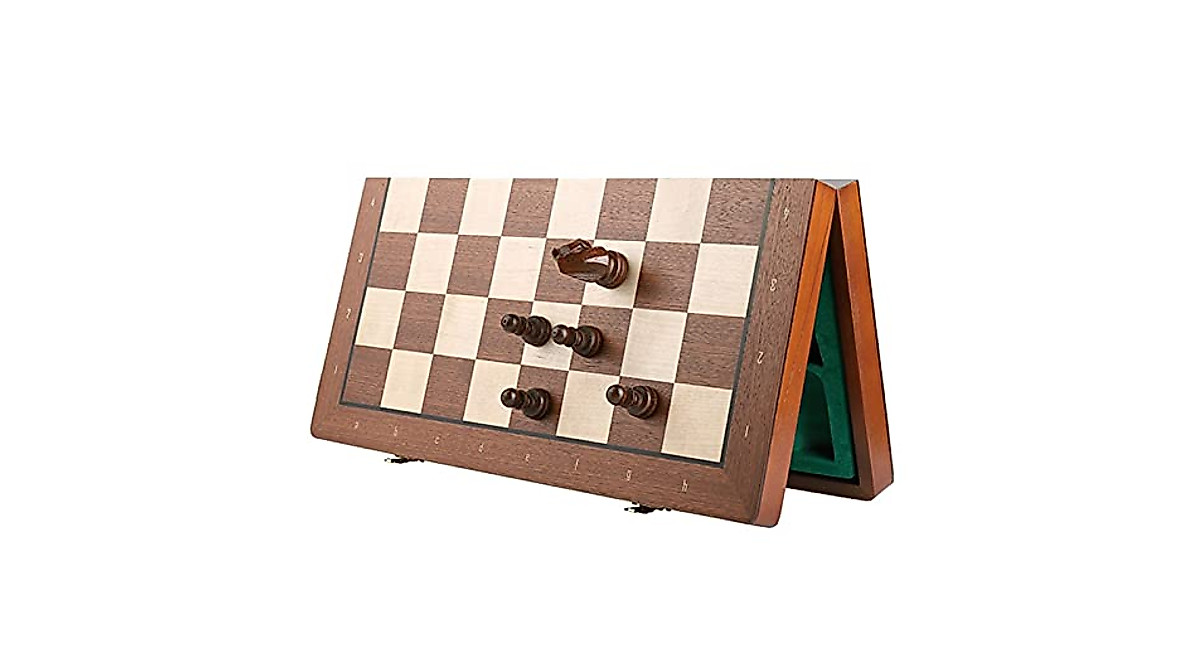 THPT High Class Wooden Chess Set - Portable & Magnetic