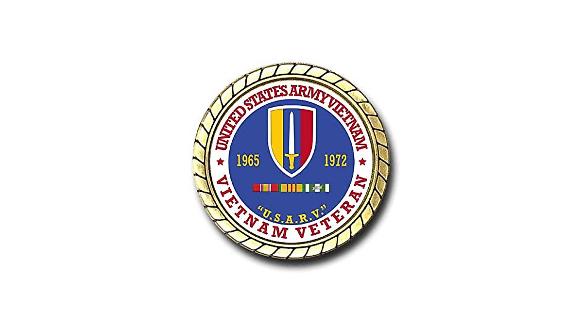 Official USARV Vietnam Veteran Challenge Coin