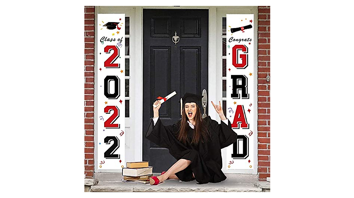Graduation Party Supplies 2022 Banner Set for Doors & Porches