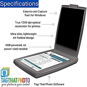 Visioneer 7800 Color Scanner - High Resolution & Smart Features