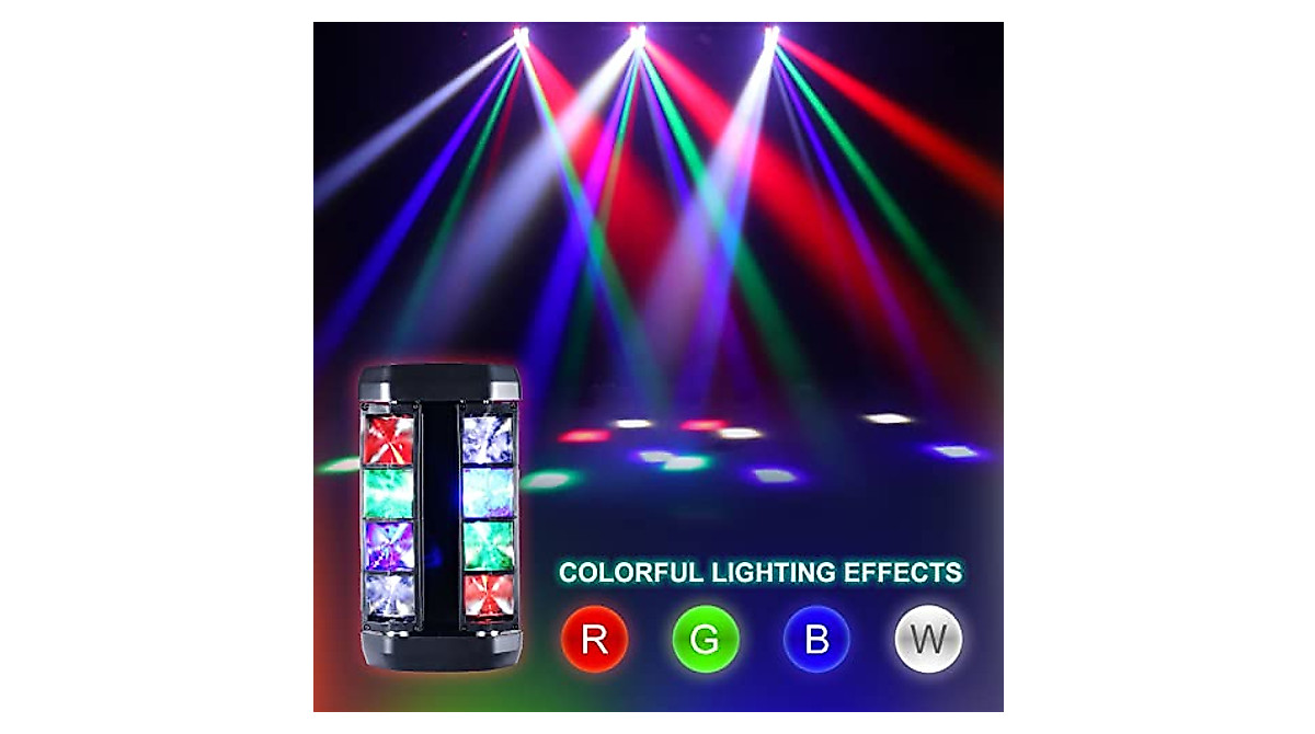 LED Mini Spider Head Light for DJ & Events
