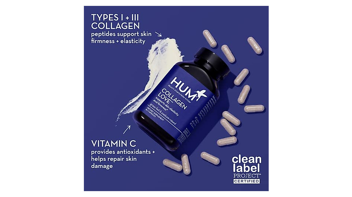 HUM Collagen Love Skin Supplement - Firm & Hydrate Your Skin