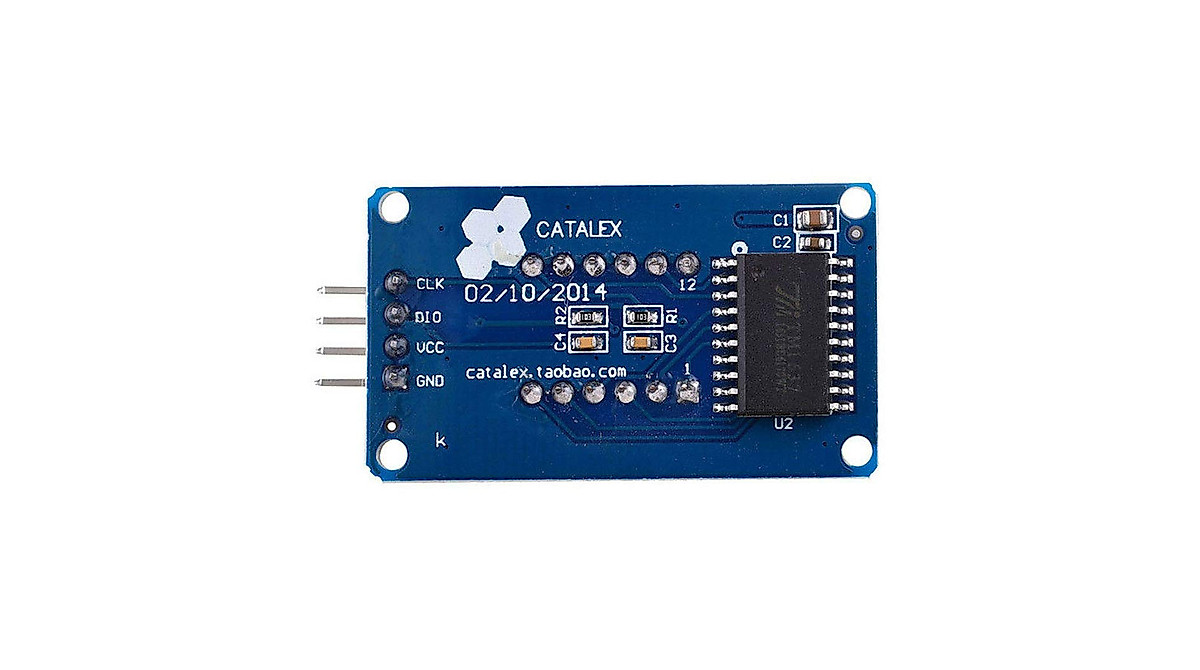 TM1637 4 Digit LED Display Module for Arduino & Raspberry Pi