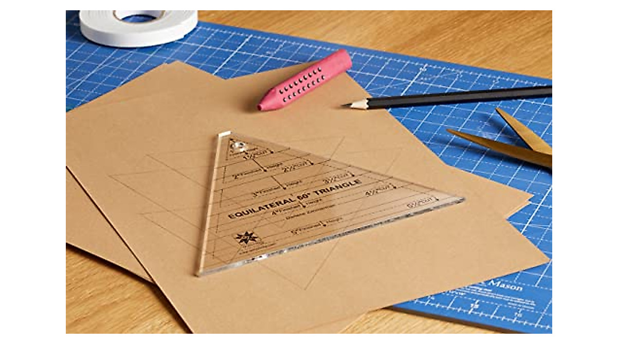 EZ International Triangle Cutting Shapes for Crafting