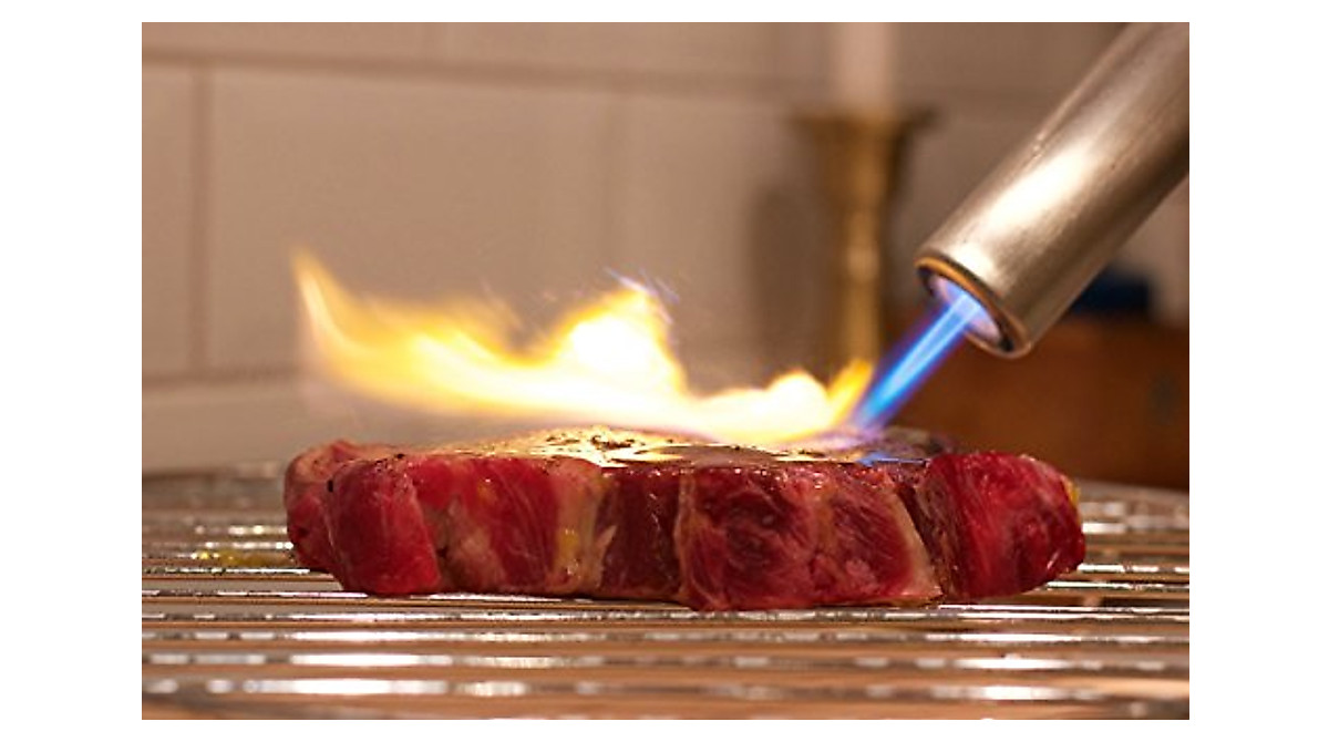 thumbnail image 2 of Infora BLK Bison Airlighter – Butane Torch With Blower For BBQ, Fireplace, Camping & Cooking 2 of 13