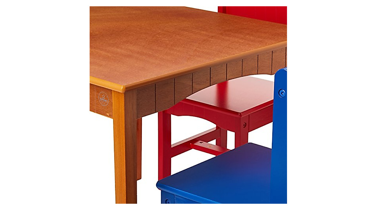 KidKraft Nantucket Kids Table & 4 Chairs Set - Colorful Fun