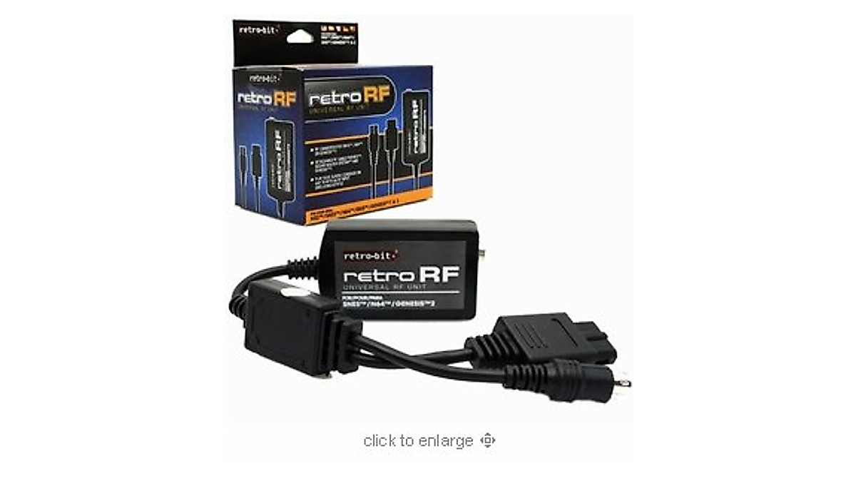 Retro-Bit Universal RF Switch | NES, SNES, N64, Genesis