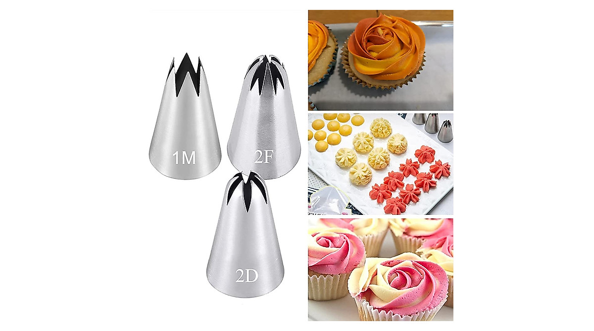 Stainless Steel Icing Piping Tip Set for Creative Baking