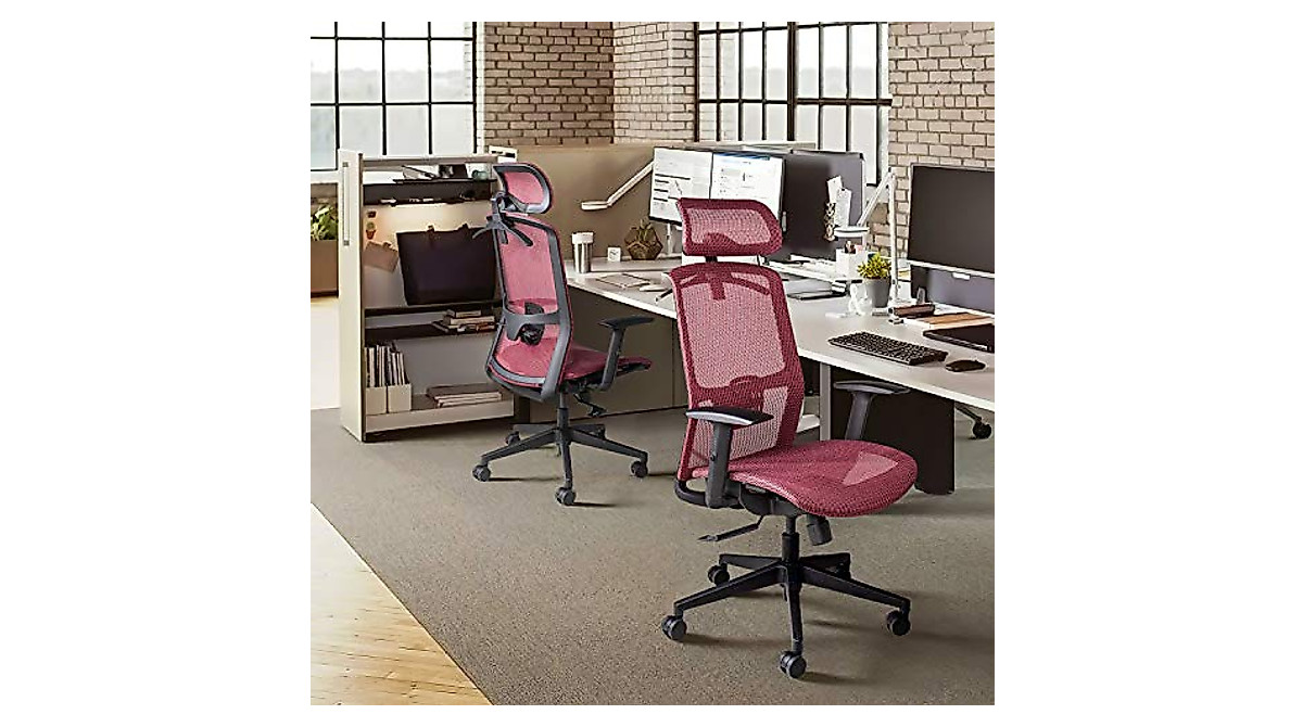 Furmax Ergonomic Office Chair with Mesh Seat and Adjustable Support