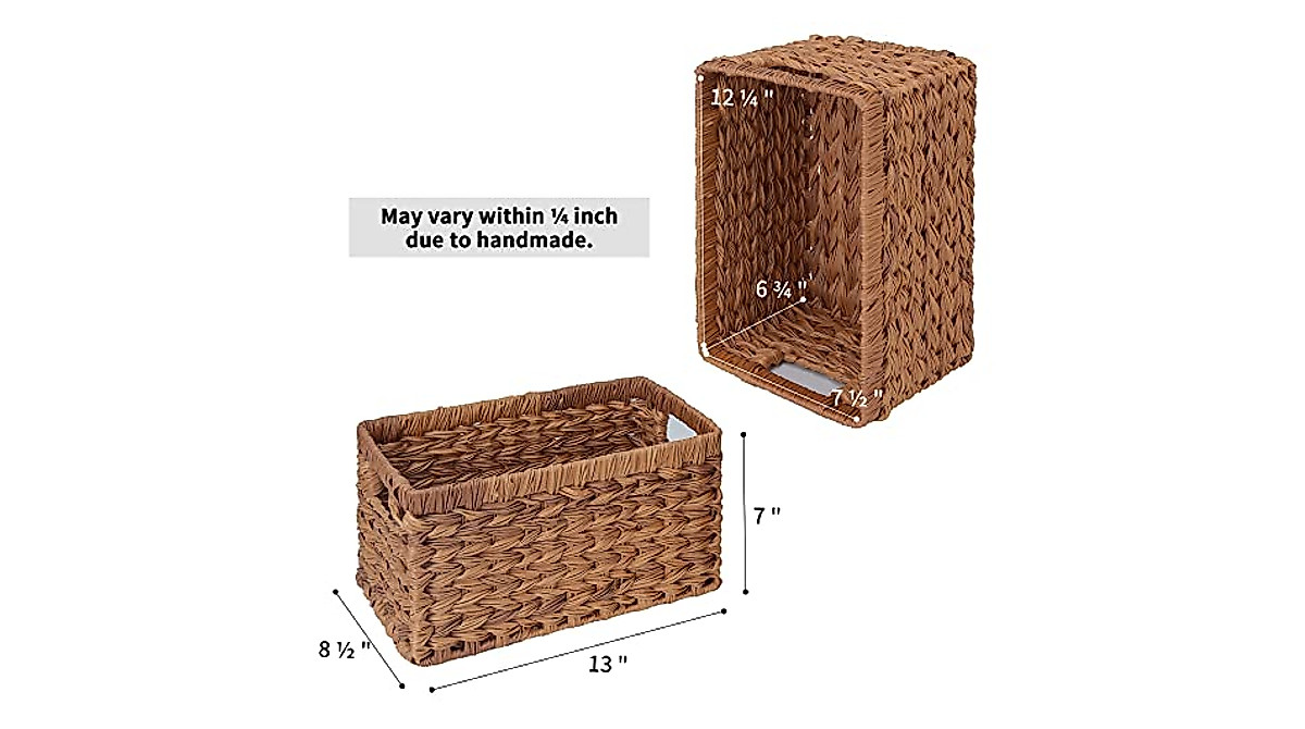 GRANNY SAYS Wicker Basket Bundle for Home Organization