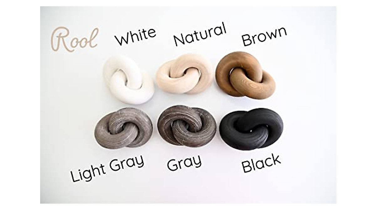 Rool Wood Knot Décor - Natural Japandi & Farmhouse Accent