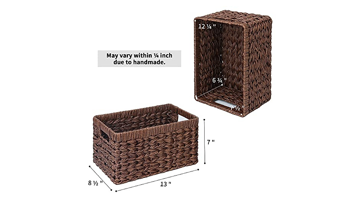 Granny Says Wicker Storage Basket Bundle – Large & Shelf Sizes