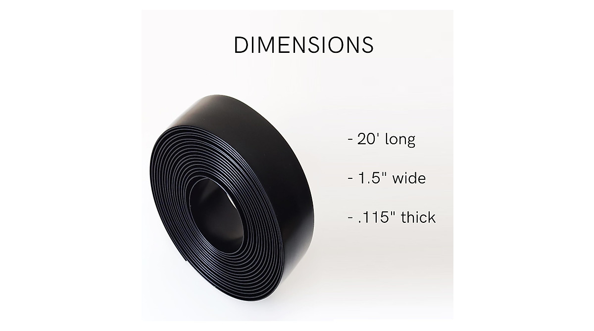 KOMORAX Stuhlgurt Aus Vinyl – 30,5 M Lang & 3,8 Cm Breit – Reparaturband Für Garten- & Terrassenmöbel | Wetterfest & Langlebig