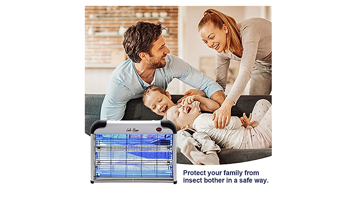 Lulu Home Electric Bug Zapper - Effective Indoor Insect Control