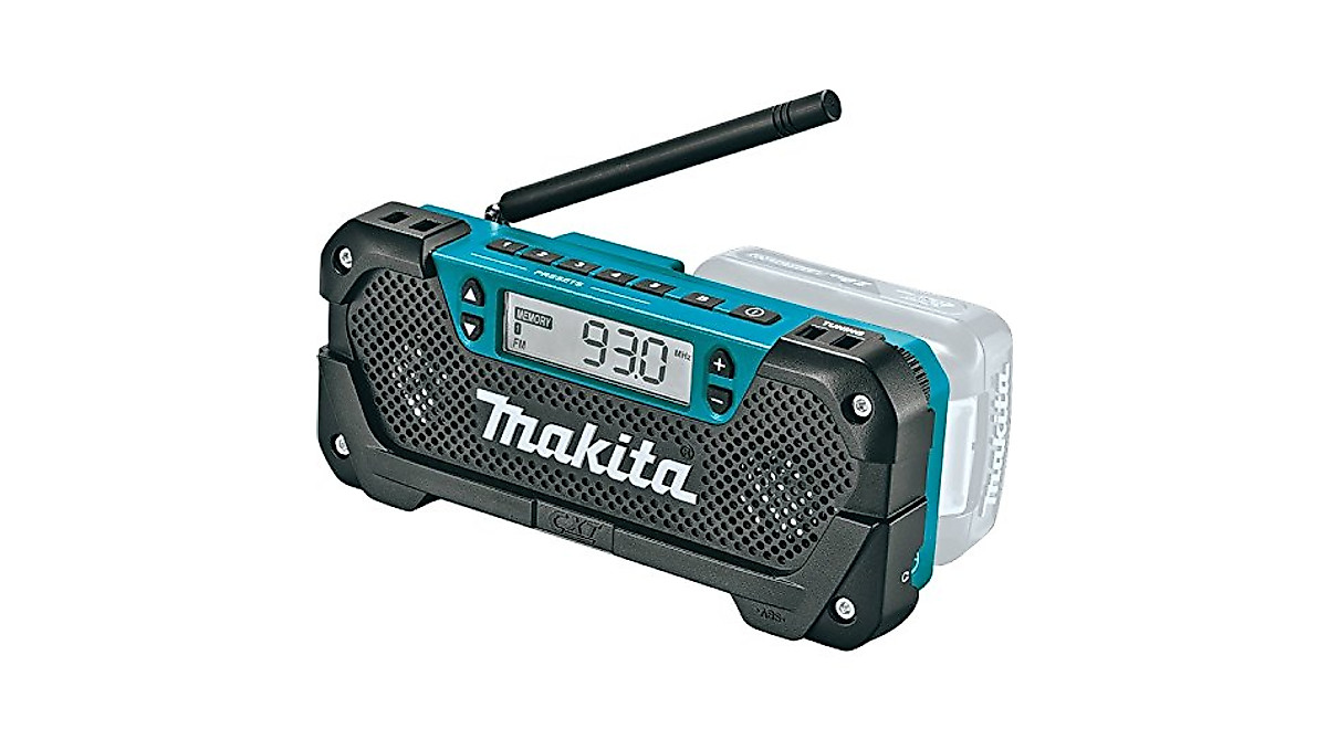 Makita RM02 12V Lithium-Ion Cordless Job Site Radio | Compact & Powerful