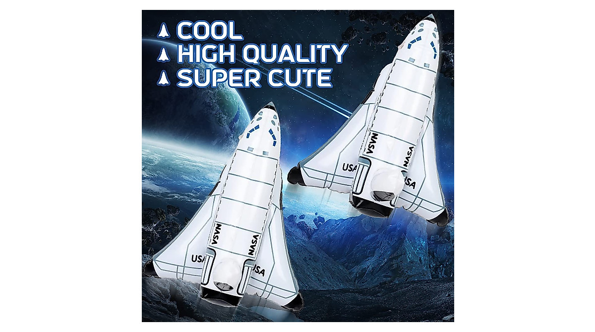 Space Shuttle Inflates: Exciting Toys & Decorations
