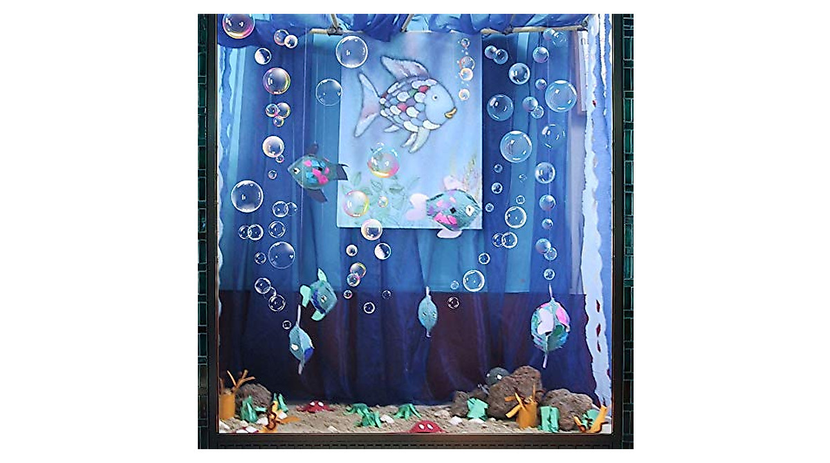 XIAOMAN Bubble Wall Decals - Under the Sea Birthday Decor