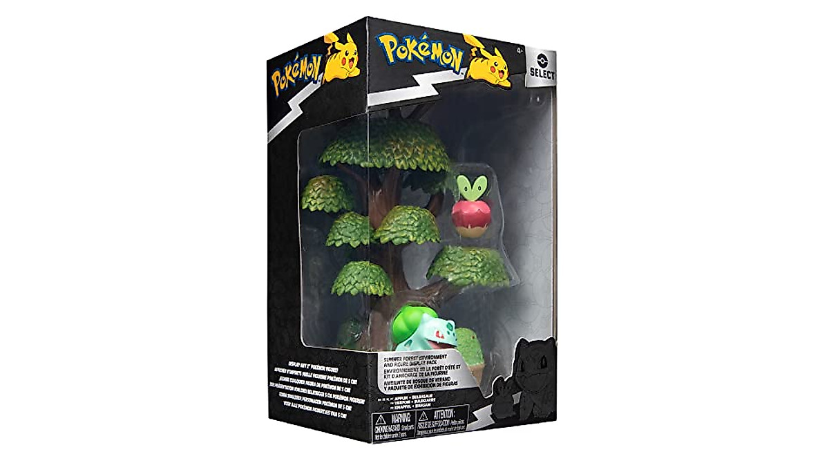 Pokémon Select Forest Environment Display Set with Figures
