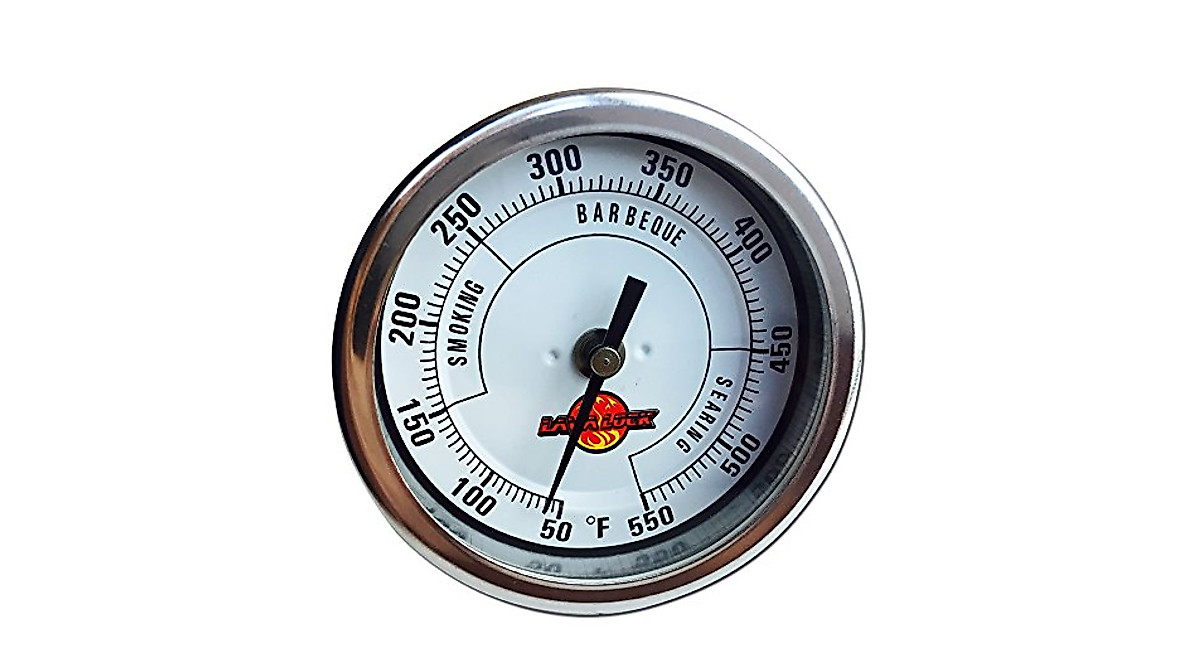 COMODA INSTALLAZIONE BARBECUE Barbq Griglia Fumatori Termometro Acciaio - Foto 6