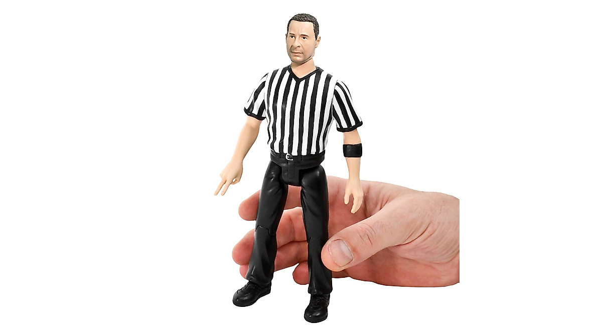 Talking Wrestling Referee Action Figure - 7 Inch Collectible Toy