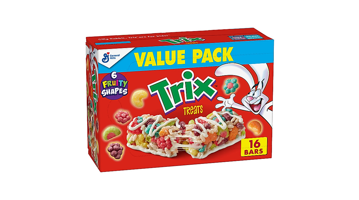 Trix Cereal Bars: On-the-Go Breakfast & Snack - 16 Ct Value