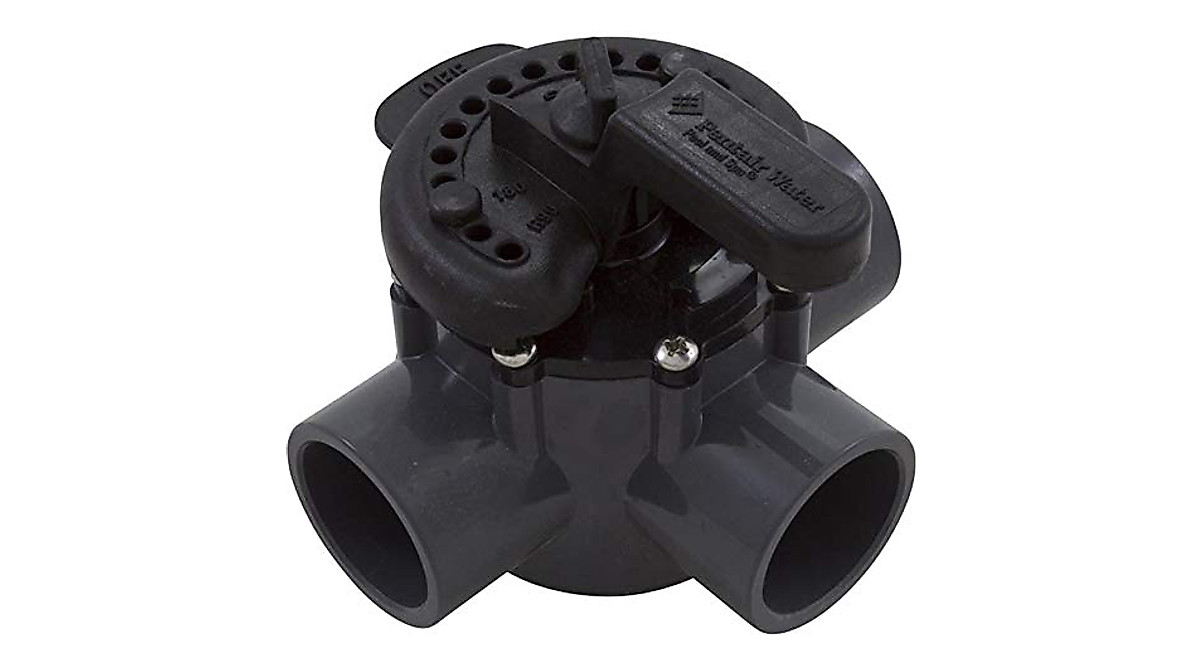 Pentair 3-Way PVC Pool Diverter Valve - High Flow Performance