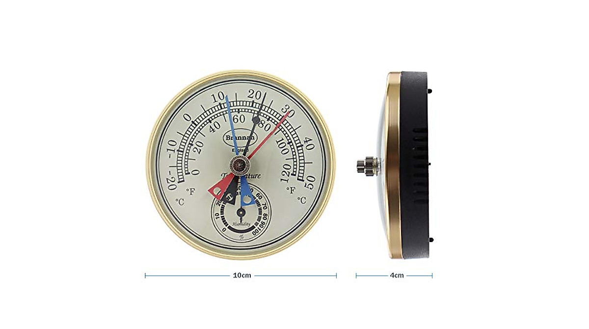 Max Min Thermometer & Hygrometer for Greenhouses