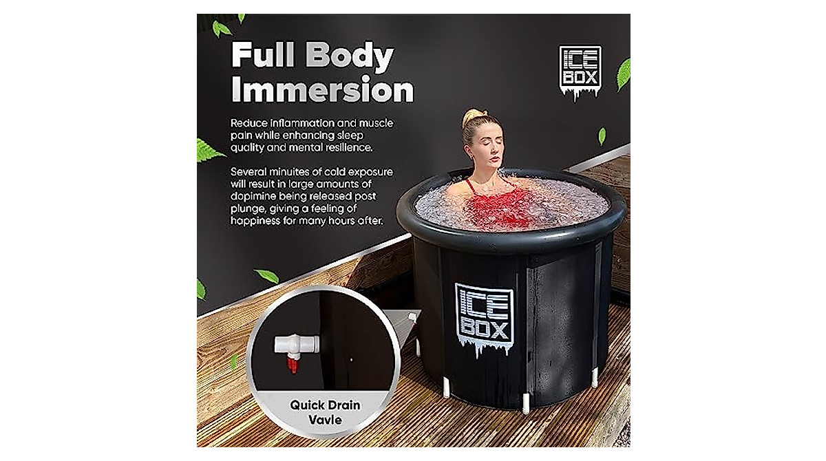 IceBox Cold Water Therapy Tub for Optimal Recovery