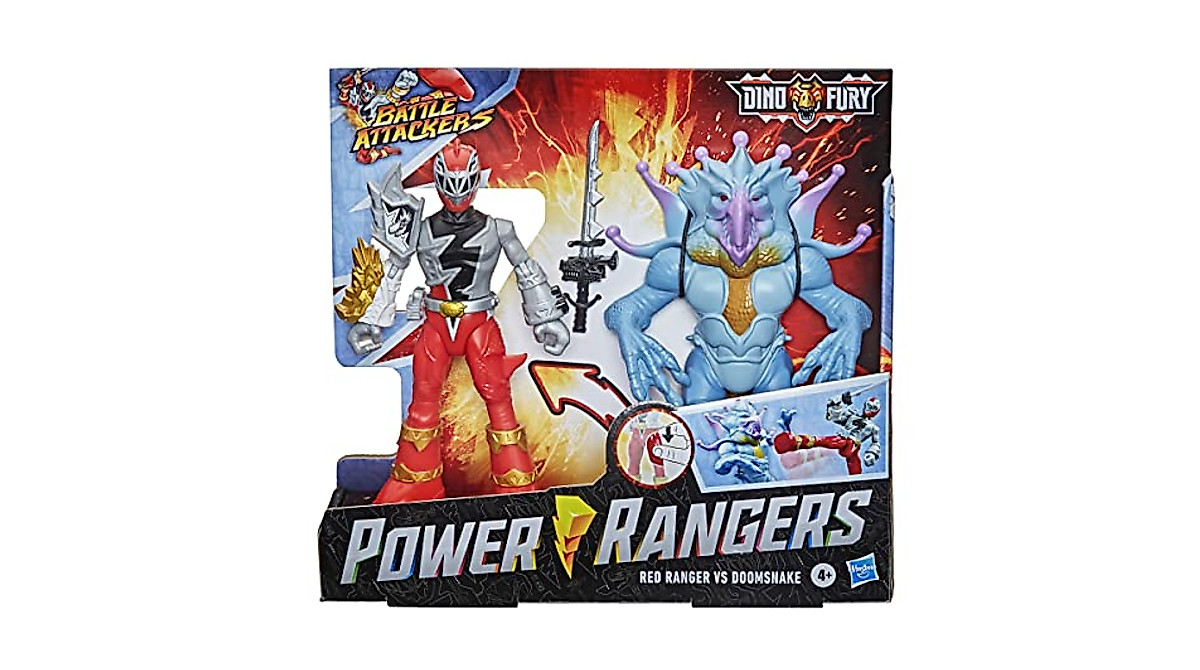 Power Rangers Dino Fury Battle Attackers 2-Pack