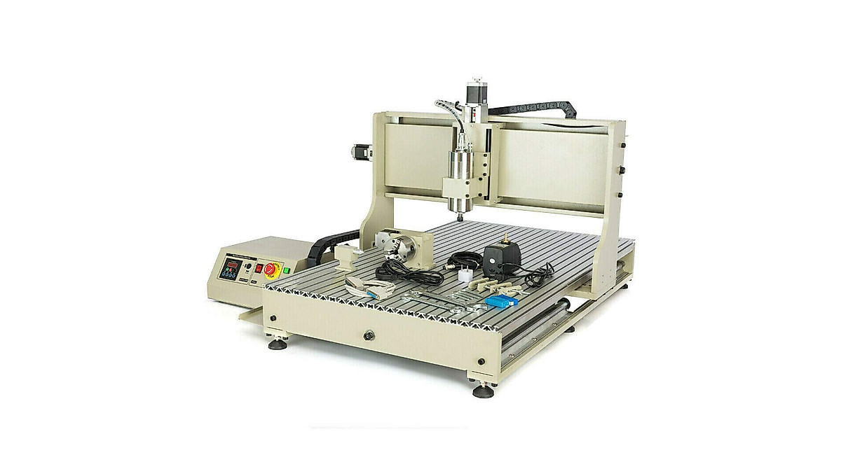 1500W USB 6090 4-Axis CNC Router Engraver for Precision Milling