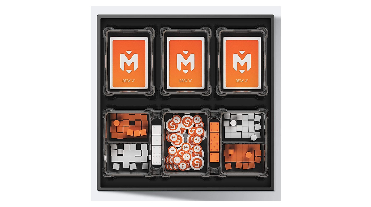 UniqTraySystem: 5-Pack Token Boxes for Board Games
