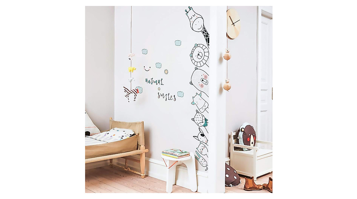 Cute DKTIE Animal Wall Stickers for Kids Rooms