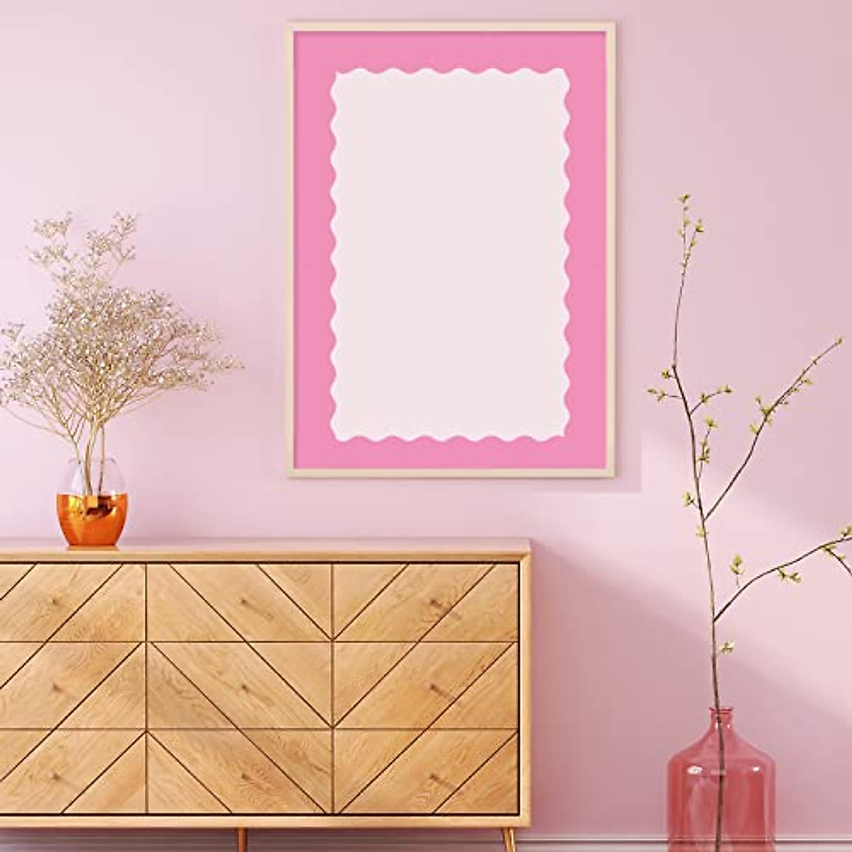 Valentine's Day Bulletin Board Borders - Pink 4 Rolls for Classroom Decor