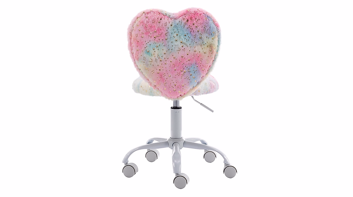 Cute Heart Pink Kids Chair - Safe & Stylish Study Chair