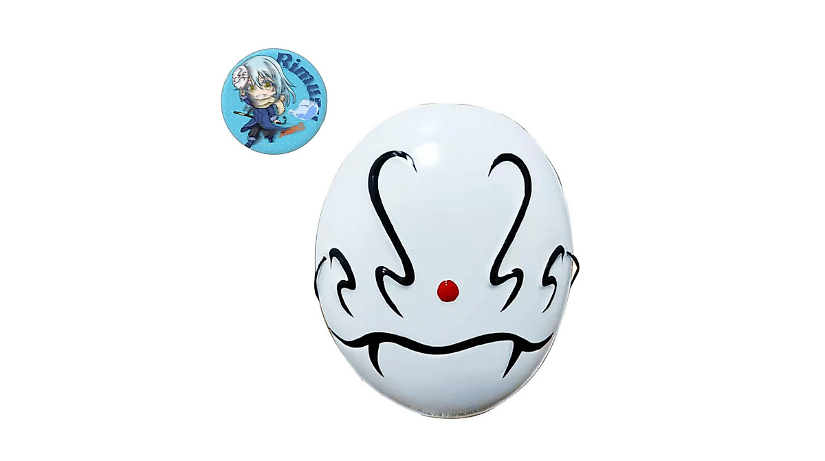 Rimuru Tempest Cosplay Mask - PVC Role Mask for Halloween