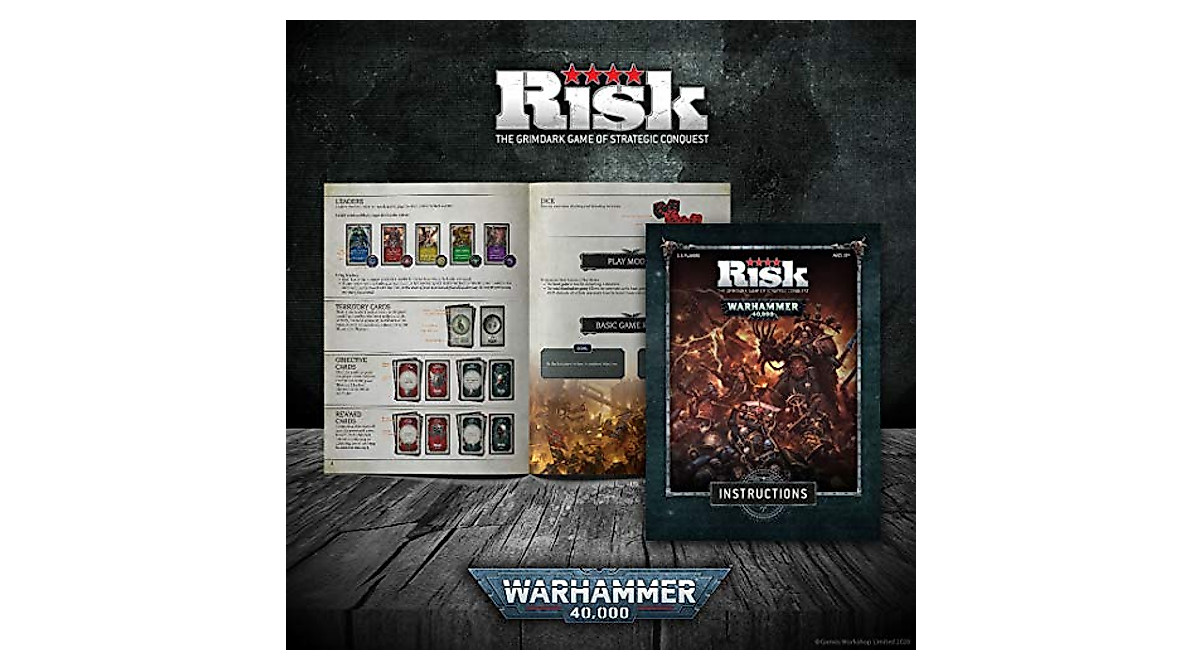 Risk Warhammer 40,000 Board Game - Strategy Fun Awaits