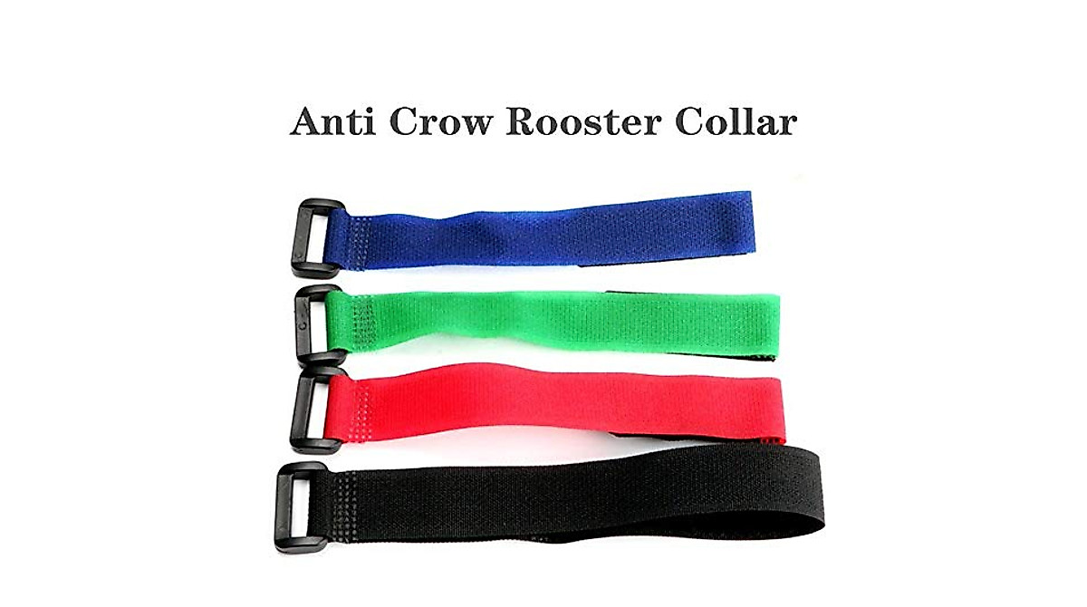 Minelife No Crow Rooster Collar - Humane Noise Reduction for Chickens