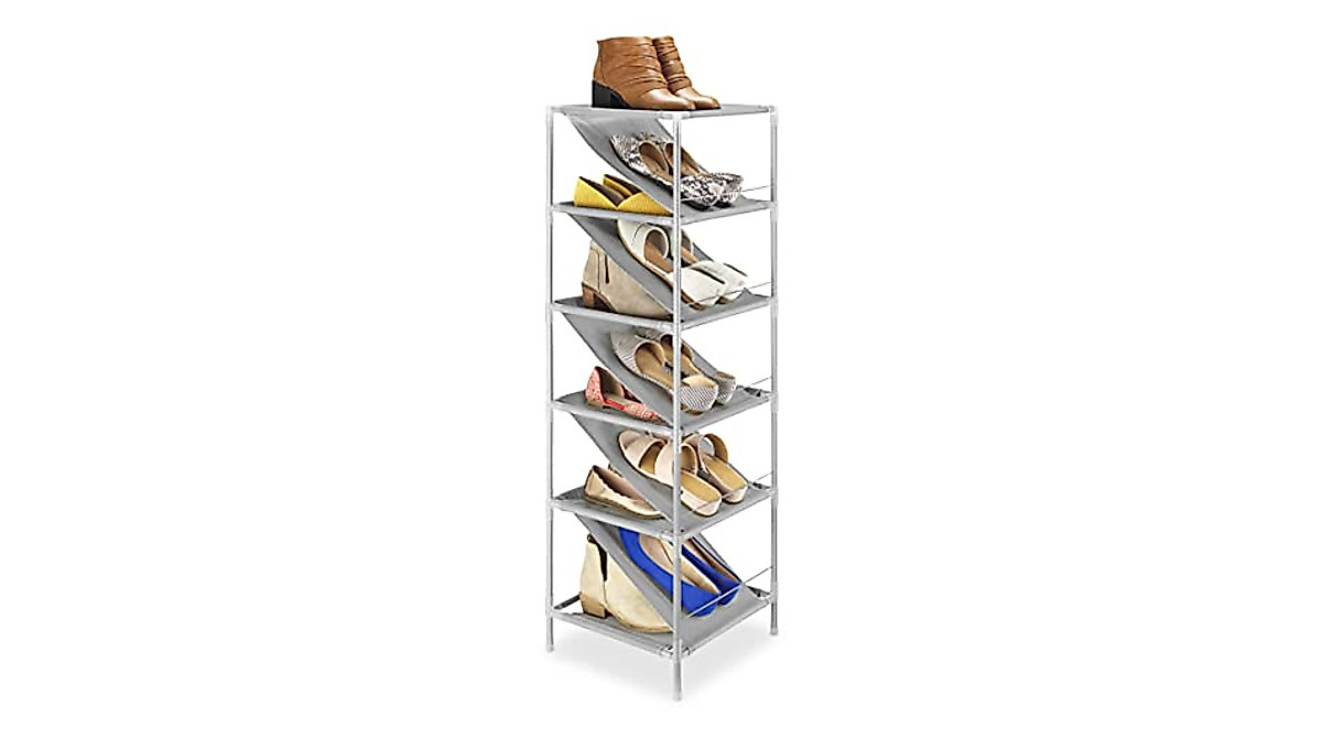 Whitmor Spacemaker Shoe Tower - 5-Tier Closet Organizer
