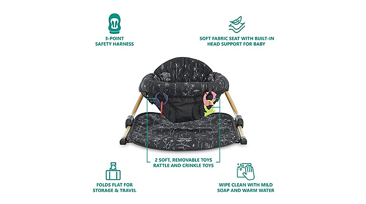 Dream On Me Snug N Play Baby Floor Seat - Safe & Portable | Top Features