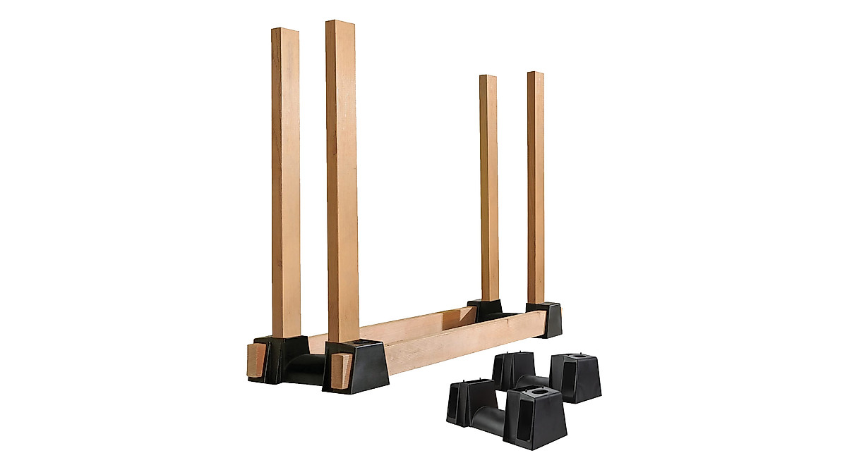 Firewood Organizer Log Stacker by 2x4basics - Easy Assembly & Durable