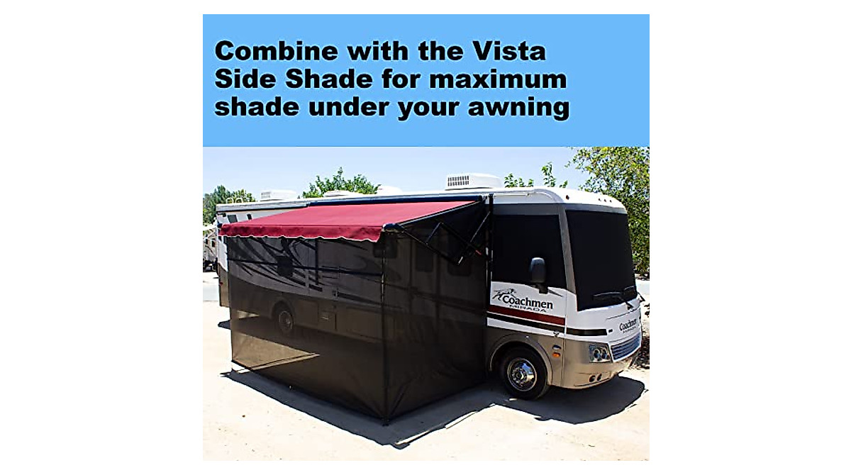 ShadePro Vista Shade - 87% UV Protection for RV Awnings