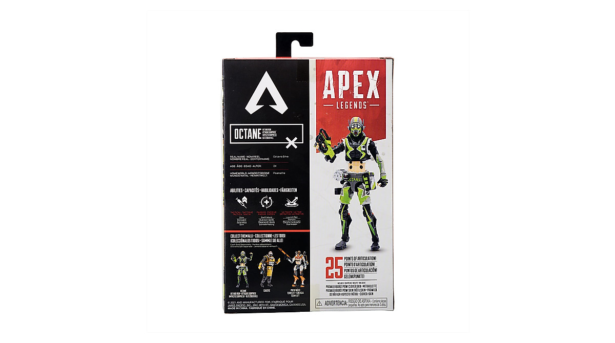 Apex Legends Octane 6-inch Action Figure | Rare Collectible